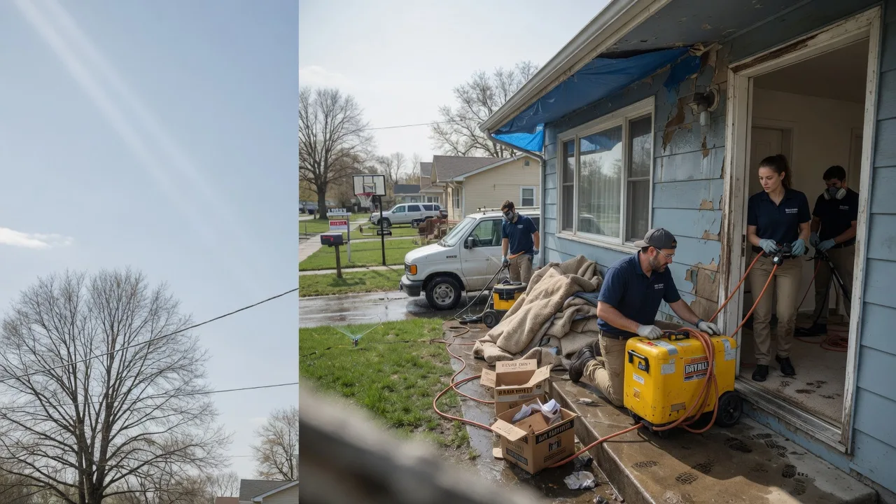 Basement Flood Cleanup in Richton Park, IL near me